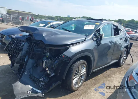 2025 Lexus Nx 350H Base/350H Premium/350H Luxury from USA, damaged, VIN 2T2HKCEZ4SC032461